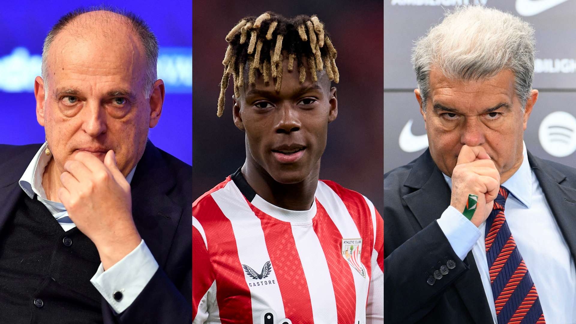 ប្រធាន La Liga ប្រកាសព្រមាន Williams ម្តងទៀតដល់ Barcelona